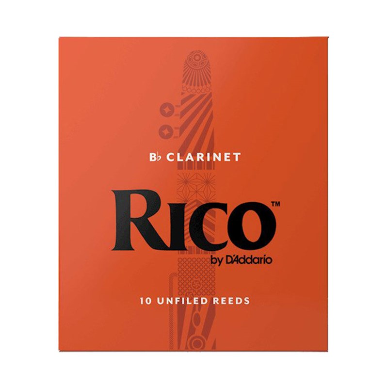 D'Addario Rico RCA1020 Bb Clarinet Reeds, Strength 2